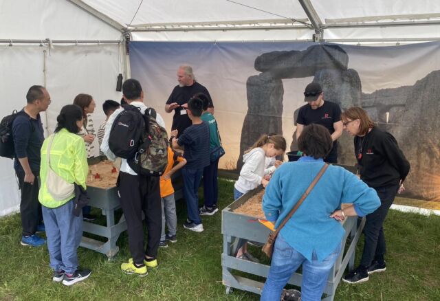 For many the summer holidays begin this week and so the Kids’ Dig marquee will be opening again at Stonehenge! 

From this weekend our team will be helping all budding archaeologists excavate artefacts that can help tell the history of the famous historic site!

Details can found on the English Heritage website. 

#stonehenge #kidsdig #summerholidays2024 #englishheritage #historyisfun #historyforall