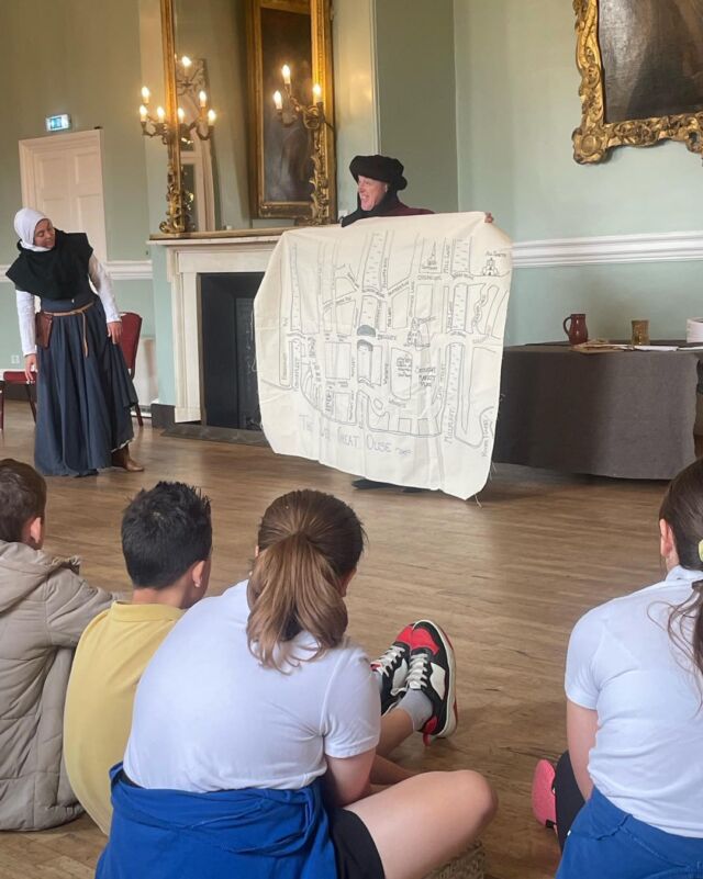 Yesterday and today we performed our new play called ‘What’s in a Name!’ in the Assembly Rooms, King’s Lynn.

This was commissioned by author Allison Gifford, as a part of an event where children from King’s Lynn schools received her book about the history of their town. 

Our play focused on the names of people, places, bridges, and streets and how they change over time. 

Ultimately the project combined our love of local history performed in a site-specific location. A truly bespoke play. 

The play was funded by the Norfolk Community Foundation through the Shakespeare Guildhall Trust and the King’s Lynn Civic Society are behind the overall project producing the book and town trails for young people.

#kinglynn #localhistory #localhistorymatters #communityprojects #historyforall