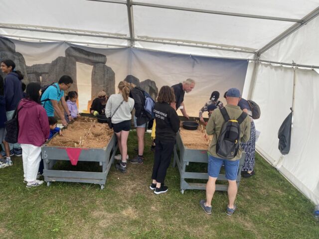 This is the 43rd day of the Kids Dig at Stonehenge 

Did you come along and join the team to see what “treasures” have been left or lost in the areas history?

There is one more day to go! 

We’d like to Boyd, Rachel, Callum, Lauren, Ben, Mark, Tracy, Rowena, Louise, Ruth, Josh, Nadia, Matt, Nick, Sarah-Jane and our hands on history colleagues from English Heritage for their dedication, hard work and sense of fun over the summer holidays!

#summerholidaysareover #kidsdigstonehenge
#stonehenge #historyisfun #historyforall #kidsdig #fabulouscolleagues #archeology
#timewilltell @englishheritage